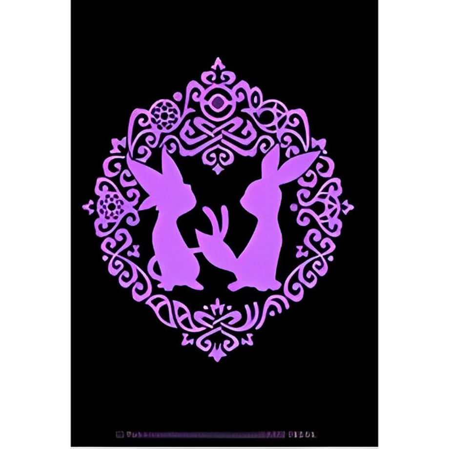 [Rose] Japanese version Pokemon Center exclusive Espeon &amp; Umbreon sleeve (2010)