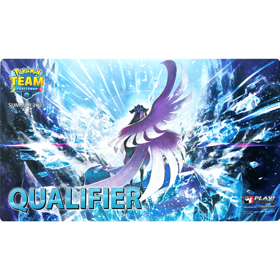 Pokemon Card 2021 SUMMER TEAM CHALLENGE Galar Freezer [QUALIFIER] Playmat