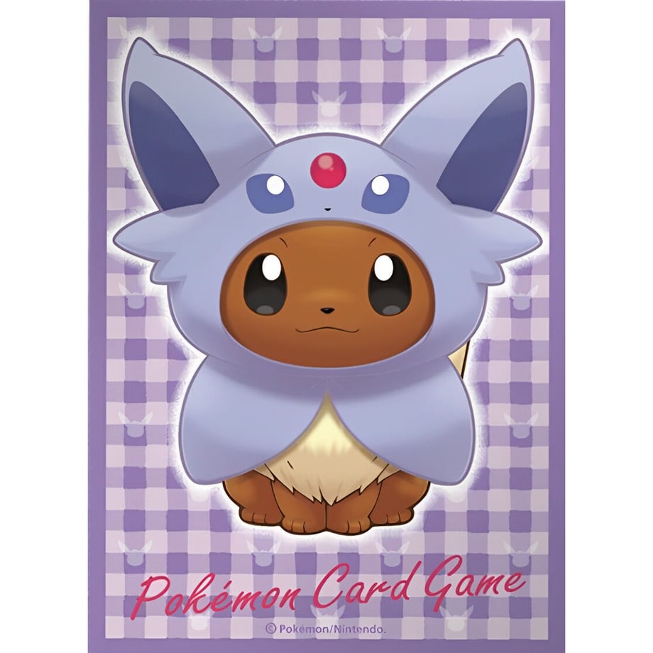 [Rose] Japanese version Pokemon Center exclusive Eevee Poncho Series Espeon Sleeve (2017)