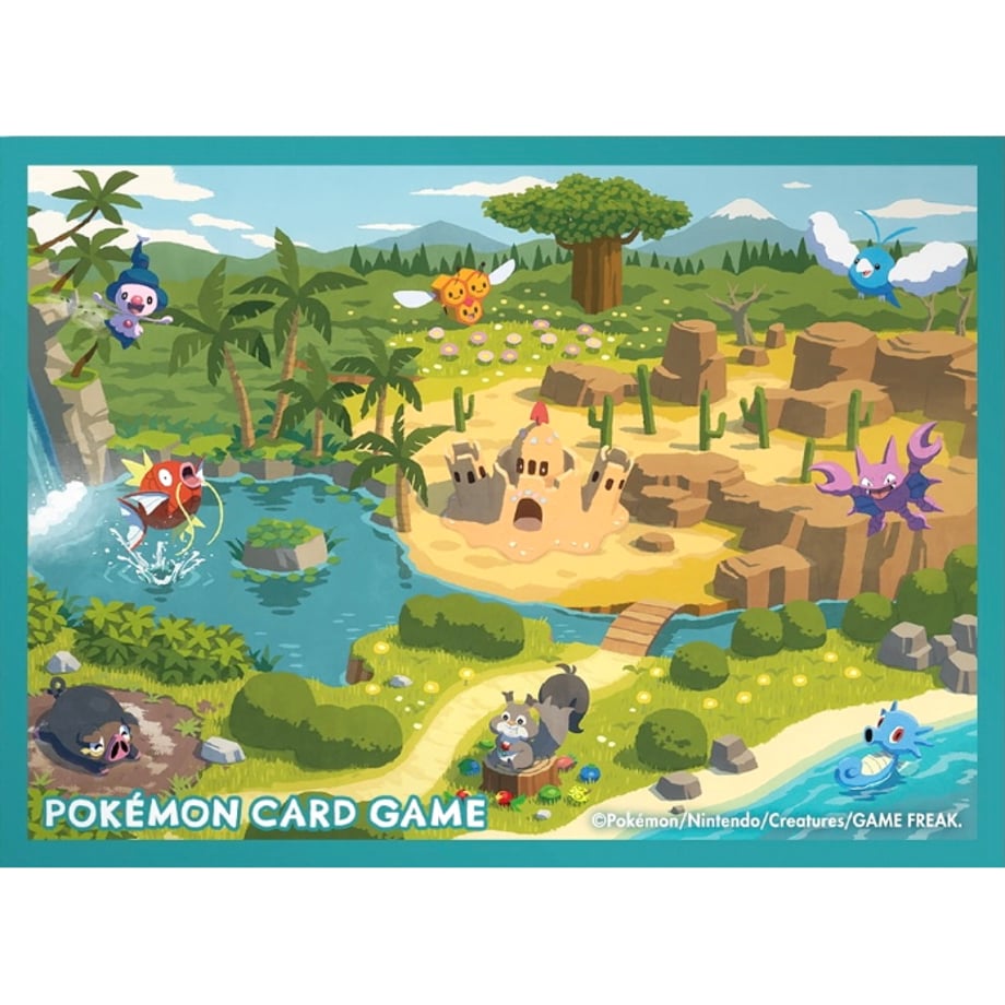 [Rose] Japanese version Pokemon Center exclusive Connecting World Sleeve (2023)