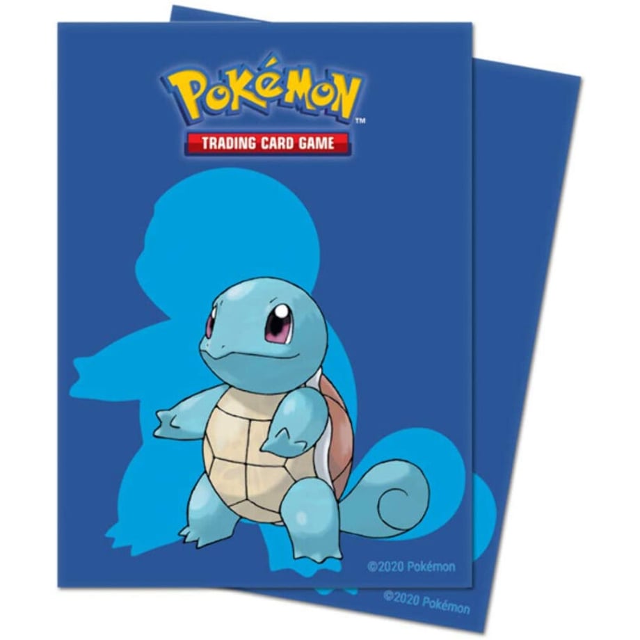 Pokemon Card Ultra Pro Card Sleeves (65 cards) [Squirtle]