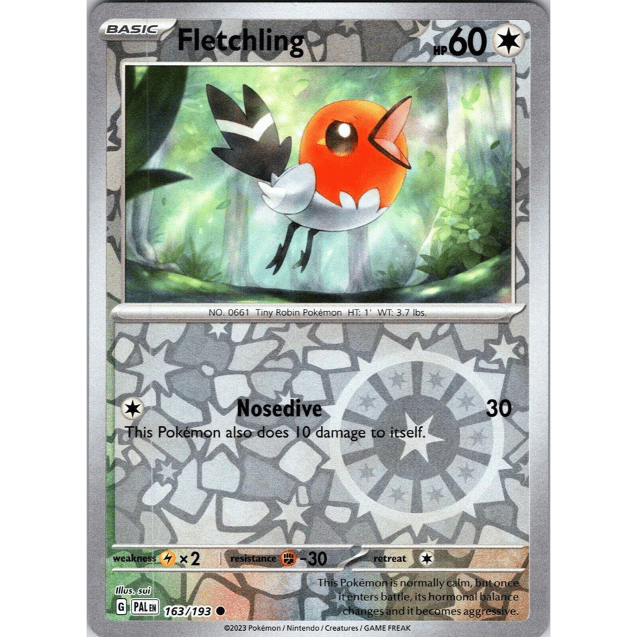 Yayakoma [Rivahori] / Fletchling - Paldea Evolved (163/193)