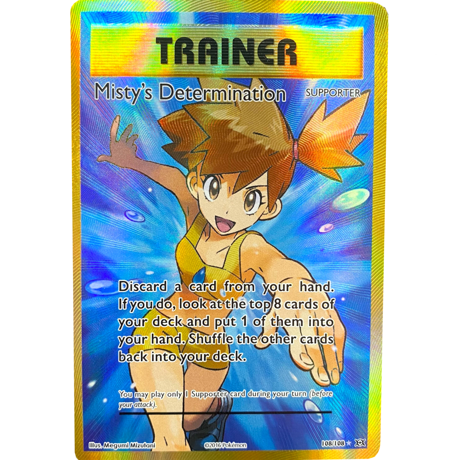 Misty's Determination - Evolutions (108/108)