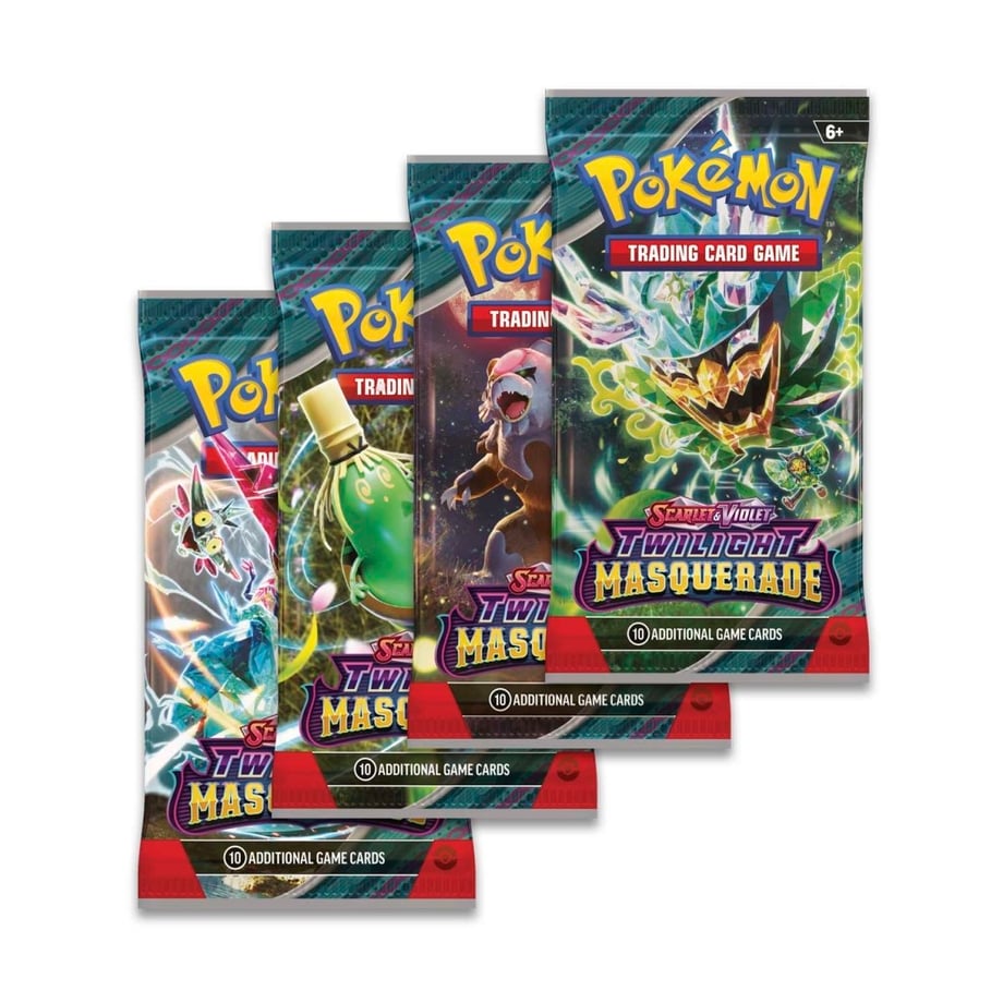 Pokémon Card Twilight Masquerade Booster Pack (10 Cards)