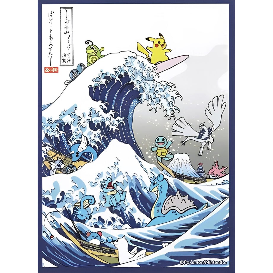 [Rose] Japanese version Pokemon Center exclusive Ukiyo-e Shiroganeyama Sleeve (2017)