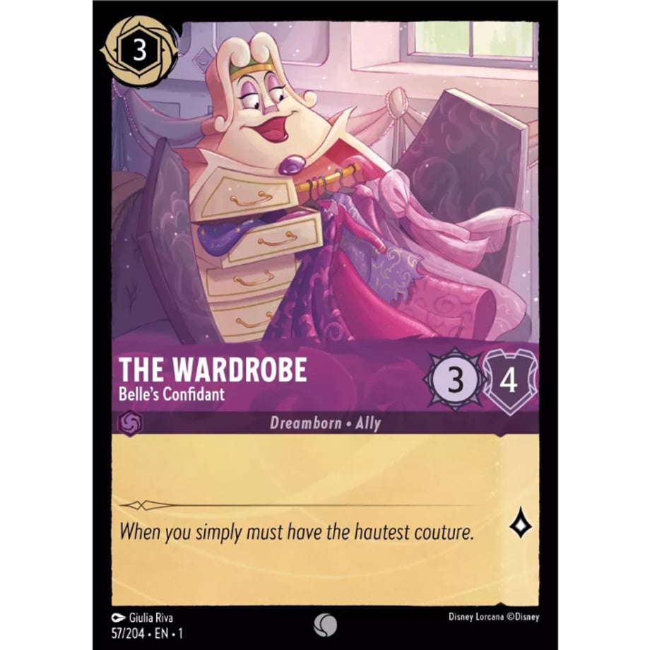 LORCANA The Wardrobe (Belle's Confidant) - 57/204-EN-1