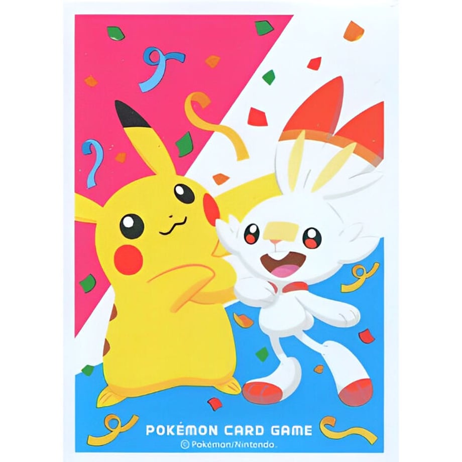 [Rose] Japanese version Seven-Eleven limited special set Pikachu &amp; Scorbunny sleeve (2019)