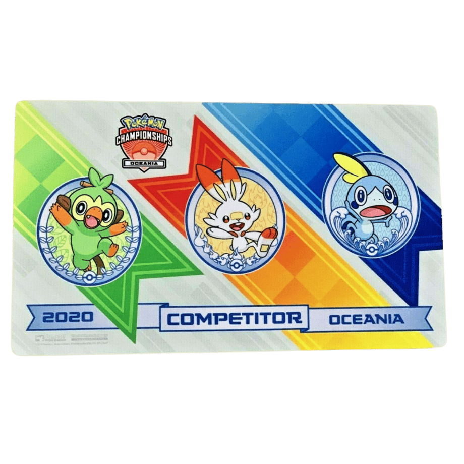 Pokemon Card 2020 Oceania International Championships Galar First Partner Playmat