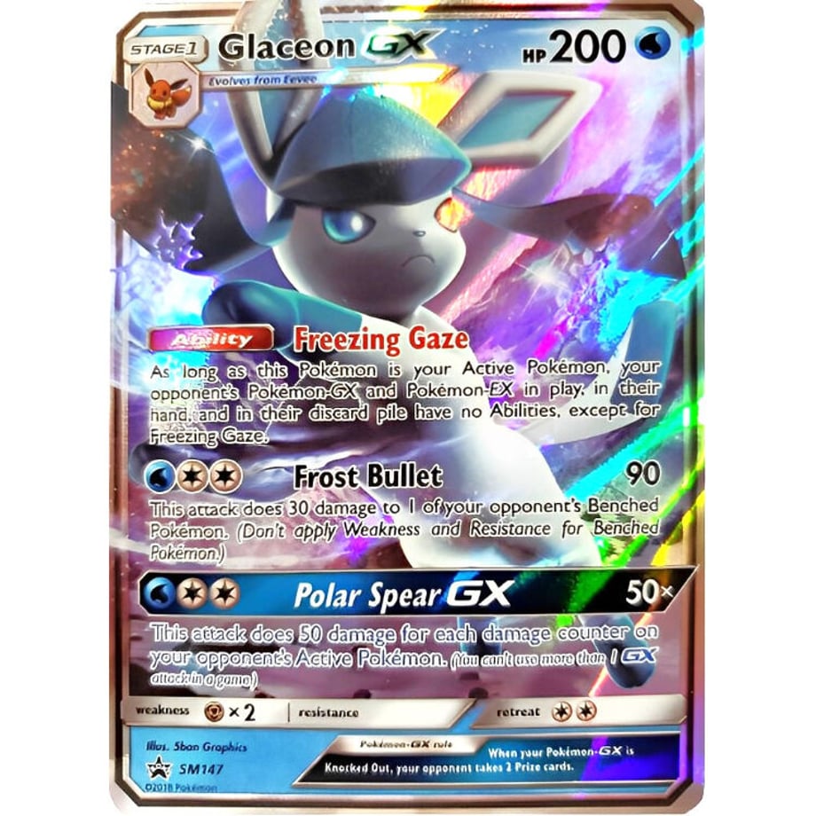 グレイシアGX【P】 / Glaceon GX - SM Promos (SM147)