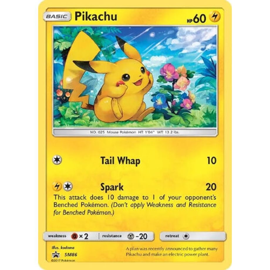 Pikachu [P] / Pikachu - SM Promos (SM86)