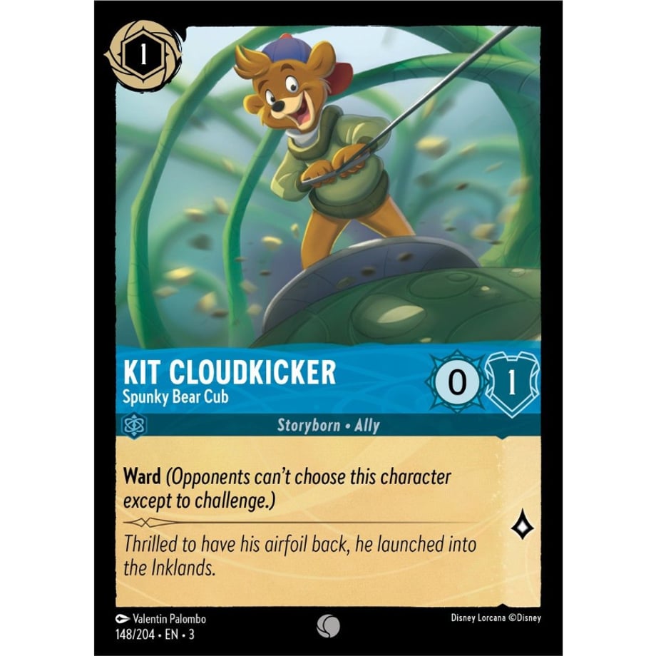 LORCANA Kit Cloudkicker (Spunky Bear Cub) - 148/204-EN-3