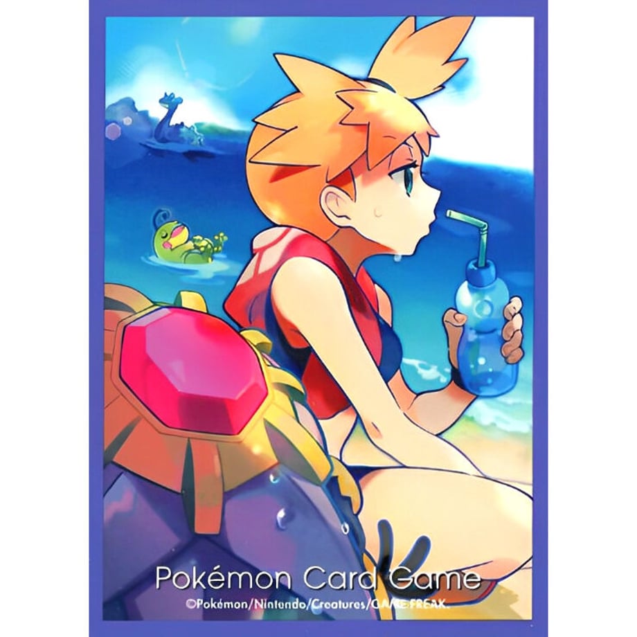 [Rose] Japanese version Pokemon Center exclusive Kasumi &amp; Starmie sleeve (2022)