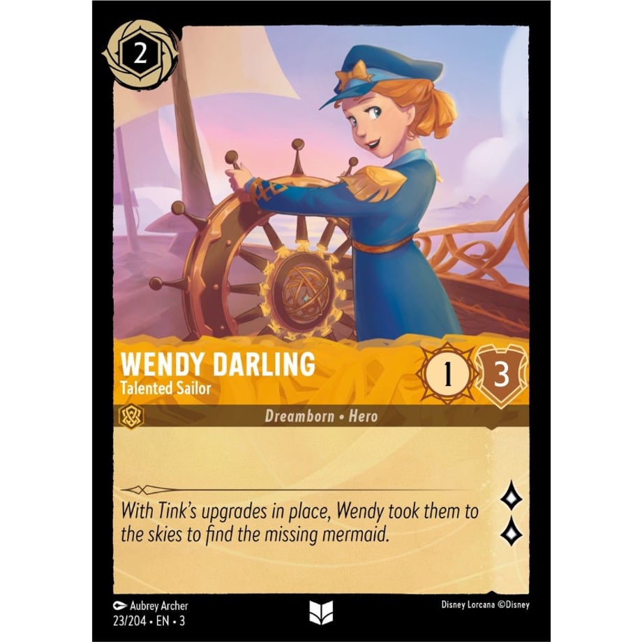 LORCANA Wendy Darling (Talented Sailor) - 23/204-EN-3