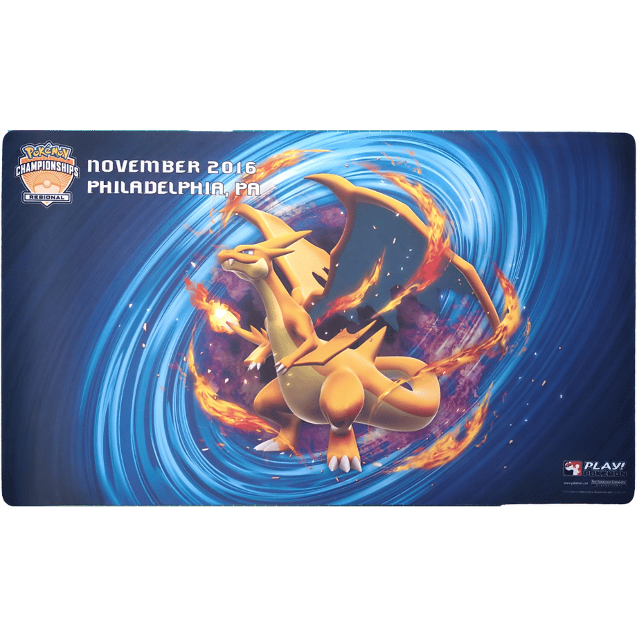 Pokemon Card 2016 Regional Championships Mega Charizard Y (Philadelphia, PA) Playmat