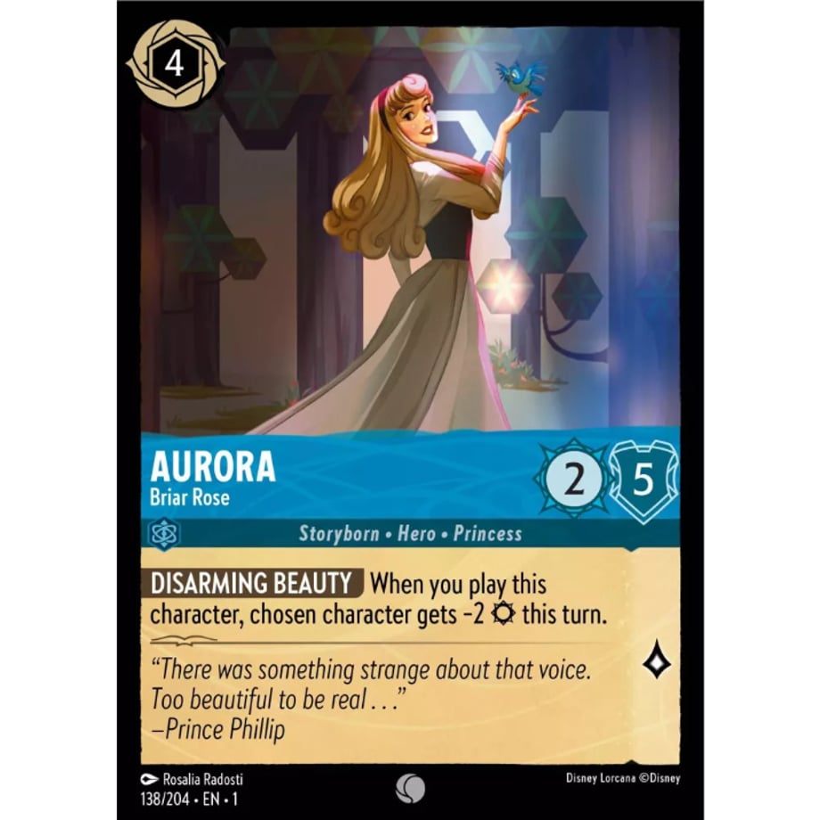 LORCANA Princess Aurora [Common] / Aurora (Briar Rose) - 138/204-EN-1