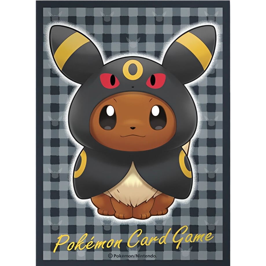 [Rose] Japanese Pokemon Center Exclusive Eevee Poncho Series Umbreon Sleeve (2017)