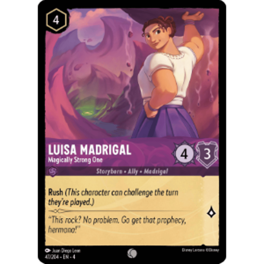 LORCANA Luisa Madrigal (Magically Strong One) - 47/204-EN-4