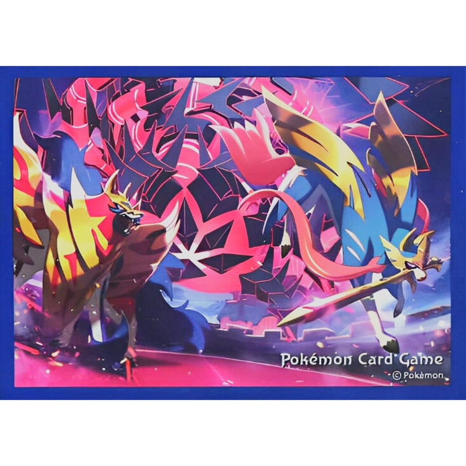 [Rose] Japanese version Pokemon Center exclusive Zacian, Zamazenta, and Eternatus sleeves (2020)