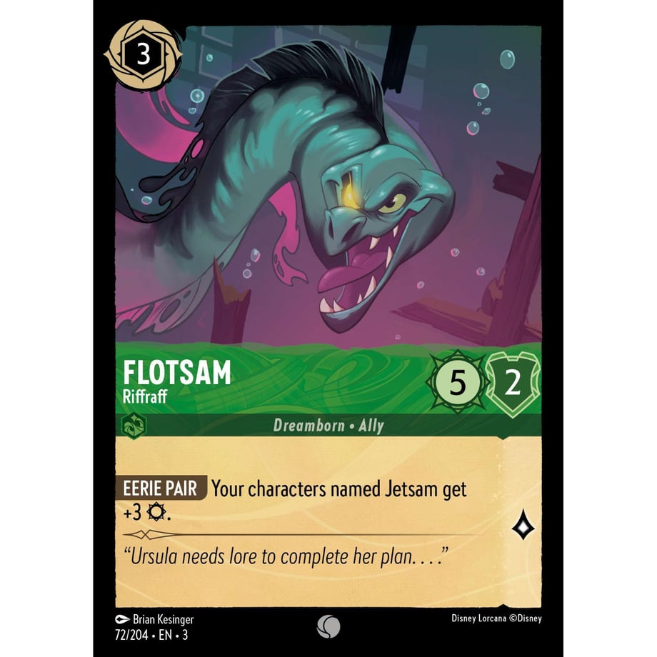 LORCANA Flotsam (Riffraff) - 72/204-EN-3