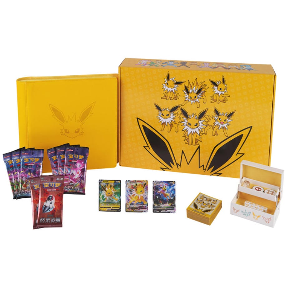 [Box may be crushed] Pokemon Card Chinese Simplified Edition Eevee Gift Box [Sanders]