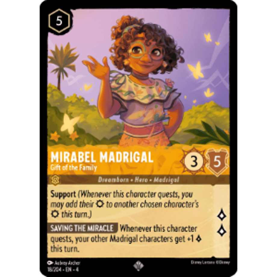 LORCANA Mirabel Madrigal (Gift of the Family) - 18/204-EN-4