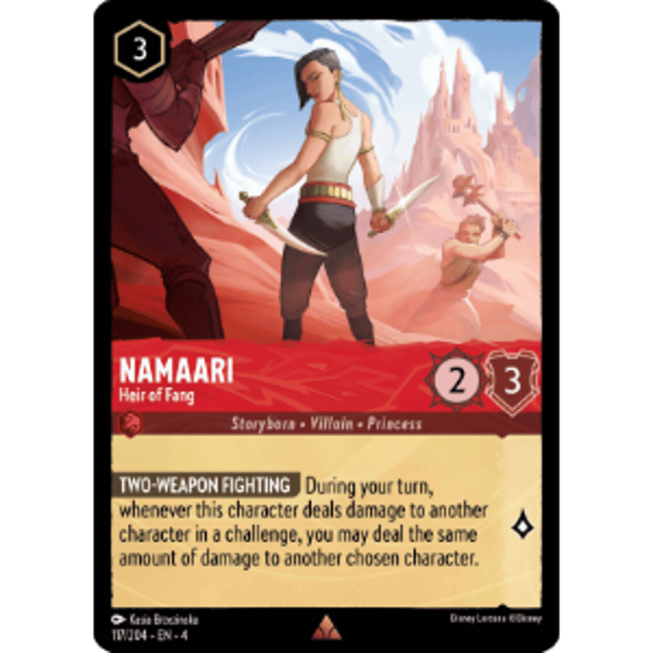 LORCANA Namaari (Heir of Fang) - 117/204-EN-4