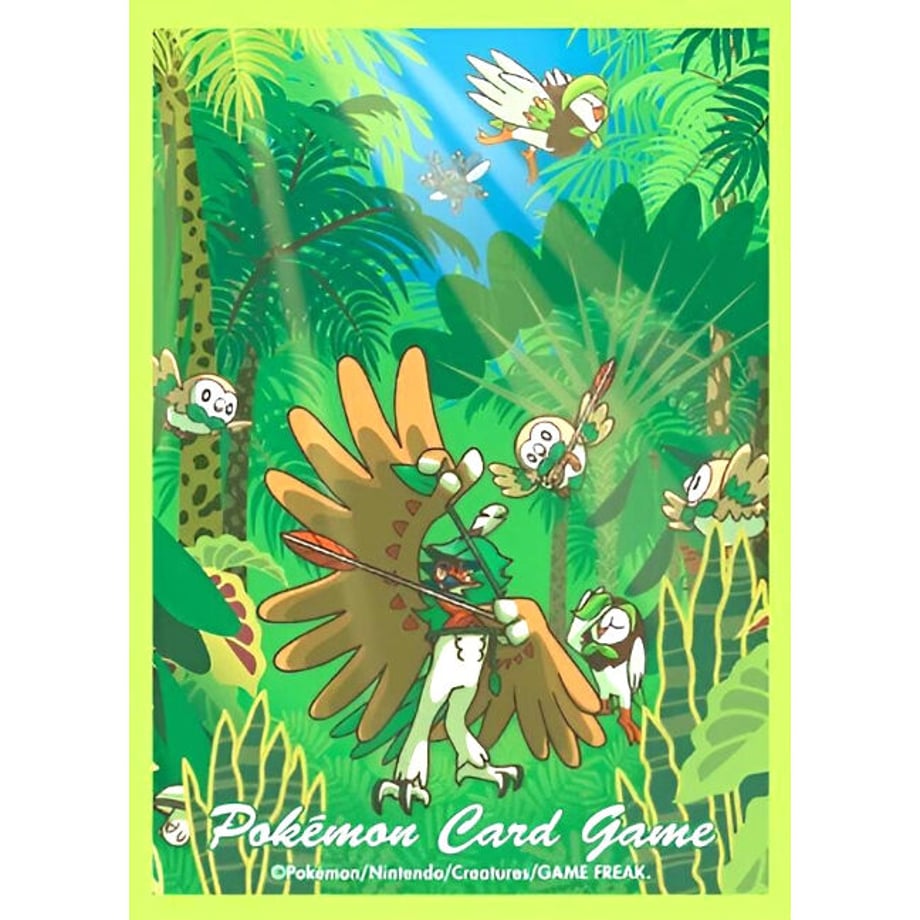 [Rose] Japanese version Pokemon Center exclusive Evolution Trail Decidueye Sleeve (2023)