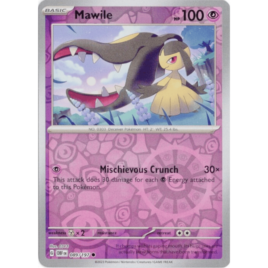 Mawile - Obsidian Flames (089/197)