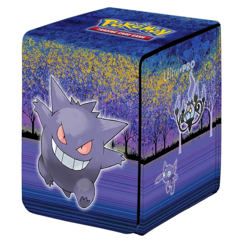 Pokemon Card Ultra Pro Flip Deck Case Gallery Series Haunted Hollow