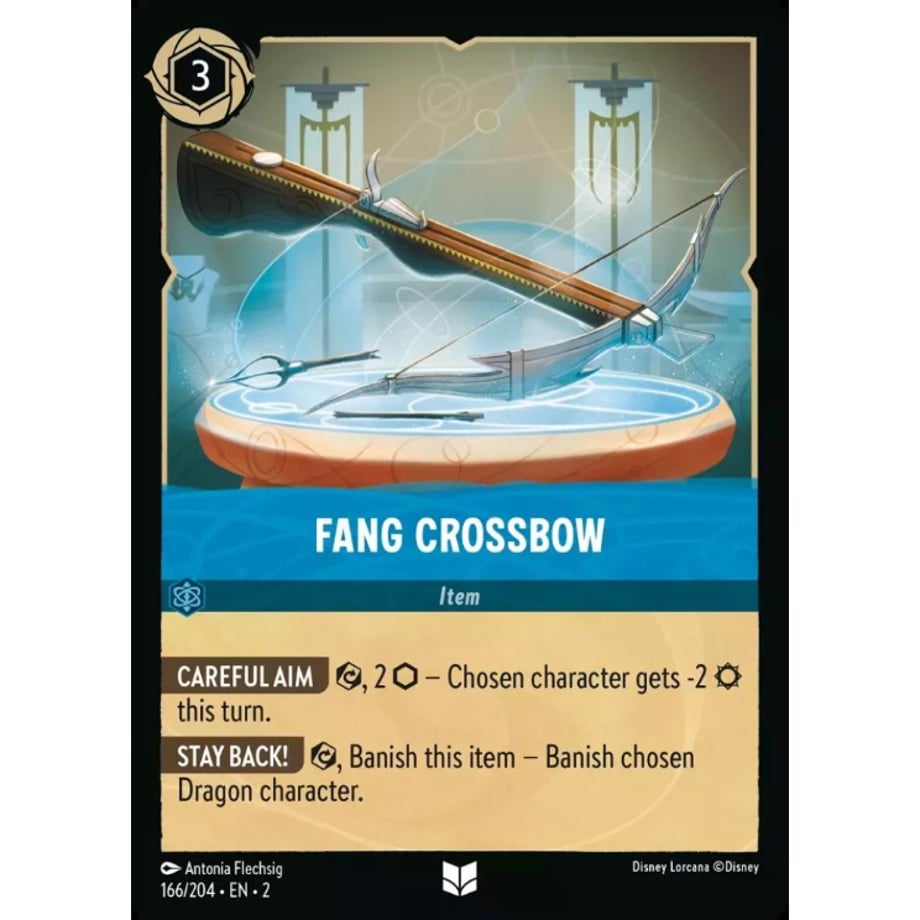 LORCANA Fang Crossbow [Uncommon] / Fang Crossbow - 166/204-EN-2