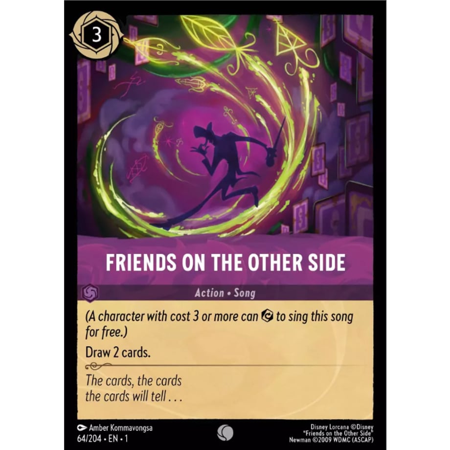 LORCANA Facilier's Scheme [Common] / Friends On The Other Side - 64/204-EN-1