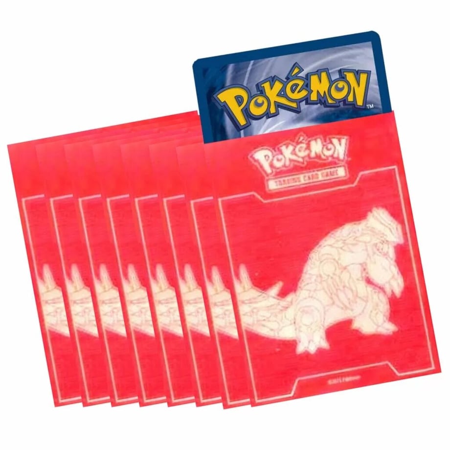 Pokemon Card Primal Clash Elite Trainer Box Card Sleeves (65 cards) [Primal Groudon]