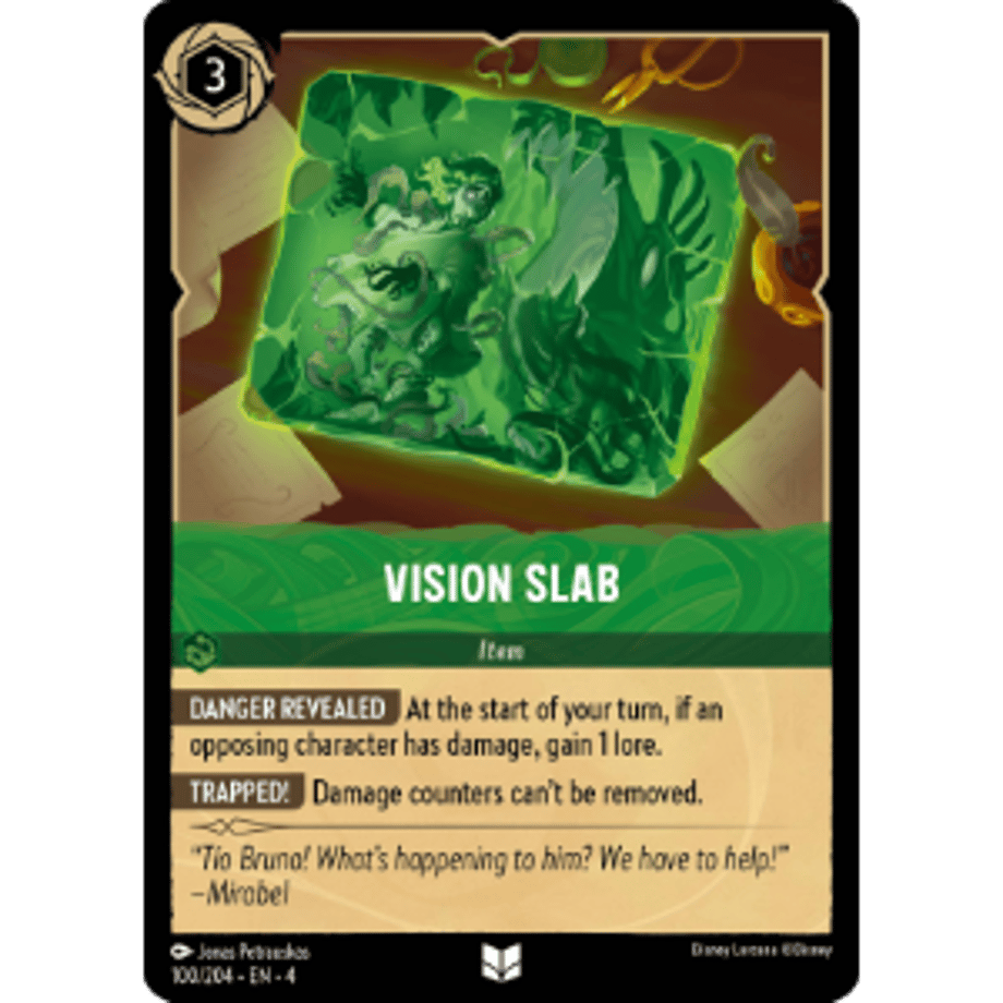 LORCANA Vision Slab [Uncommon] / Vision Slab - 100/204-EN-4