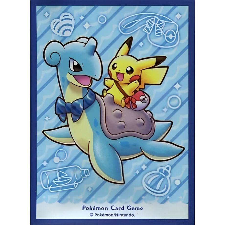 [Rose] Japanese version Pokemon Center exclusive Lapras riding sleeve (2018)