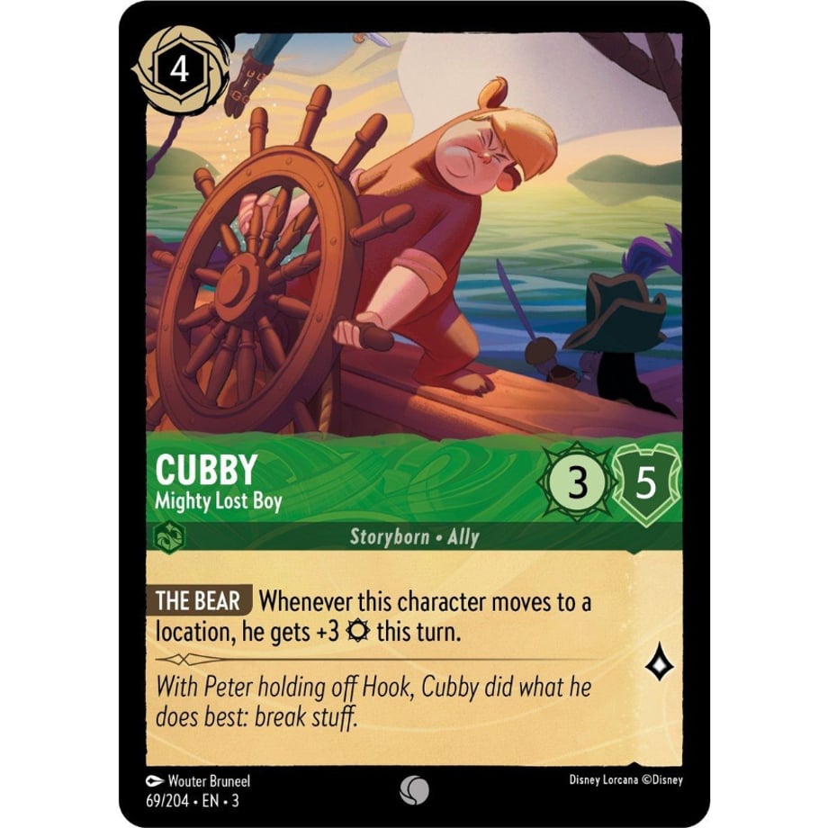 LORCANA Cubby (Mighty Lost Boy) - 69/204-EN-3