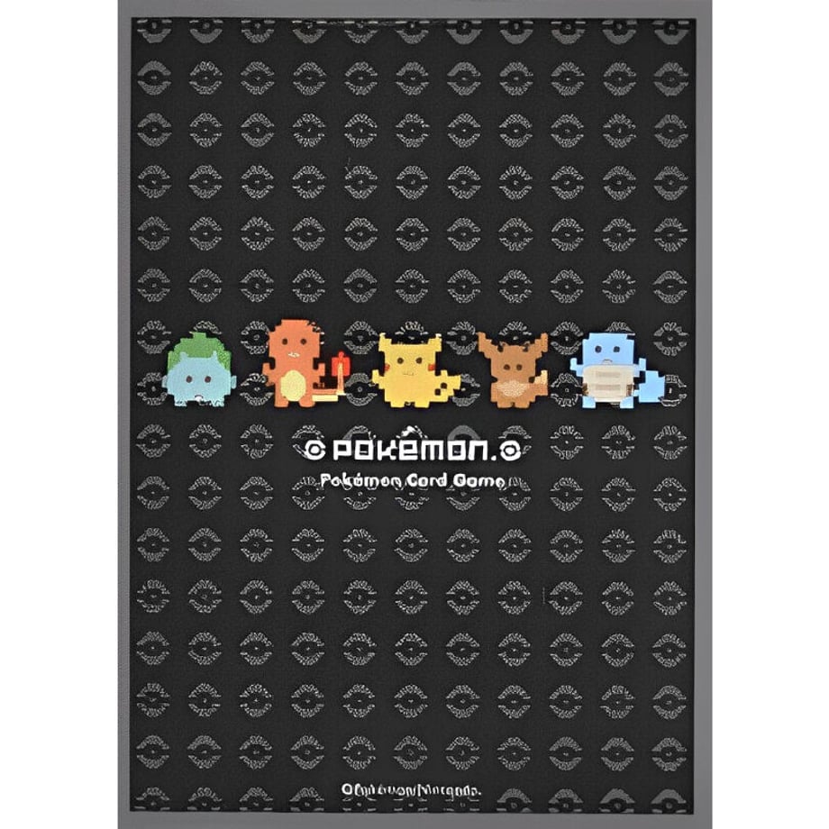 [Rose] Japanese Pokemon Center Exclusive BL Pokemon Black Sleeve (2019)