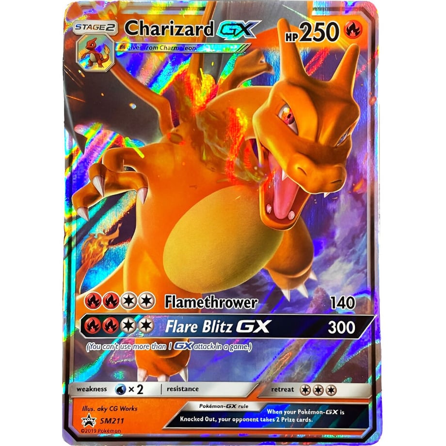 Charizard GX [Overseas exclusive design] / Charizard GX - SM Promos (SM211)