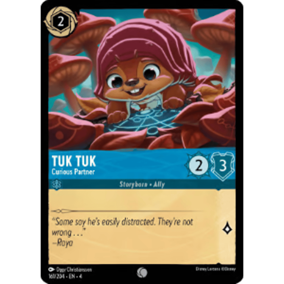 LORCANA Tuk Tuk [Common] / Tuk Tuk (Curious Partner) - 161/204-EN-4