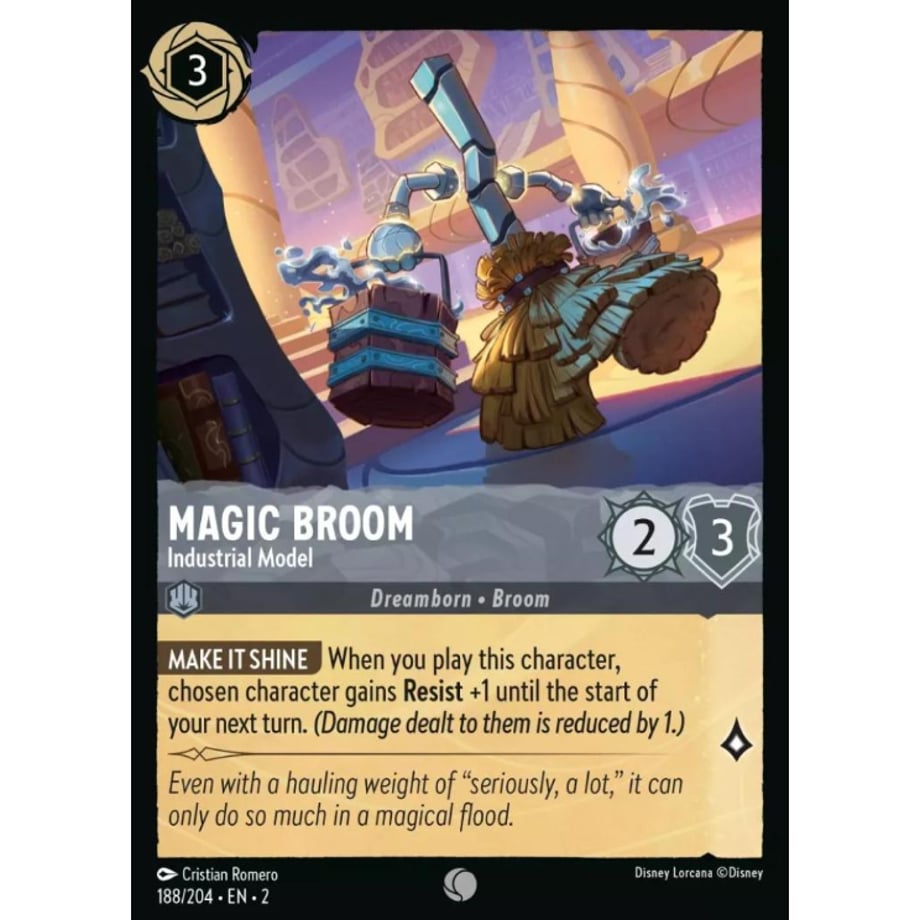 LORCANA Magic Broom (Common) - 188/204-EN-2