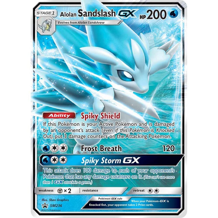 [Jumbo Card] Alolan Sandslash-GX SM236 [Extra Large Size (146mm x 203mm)]