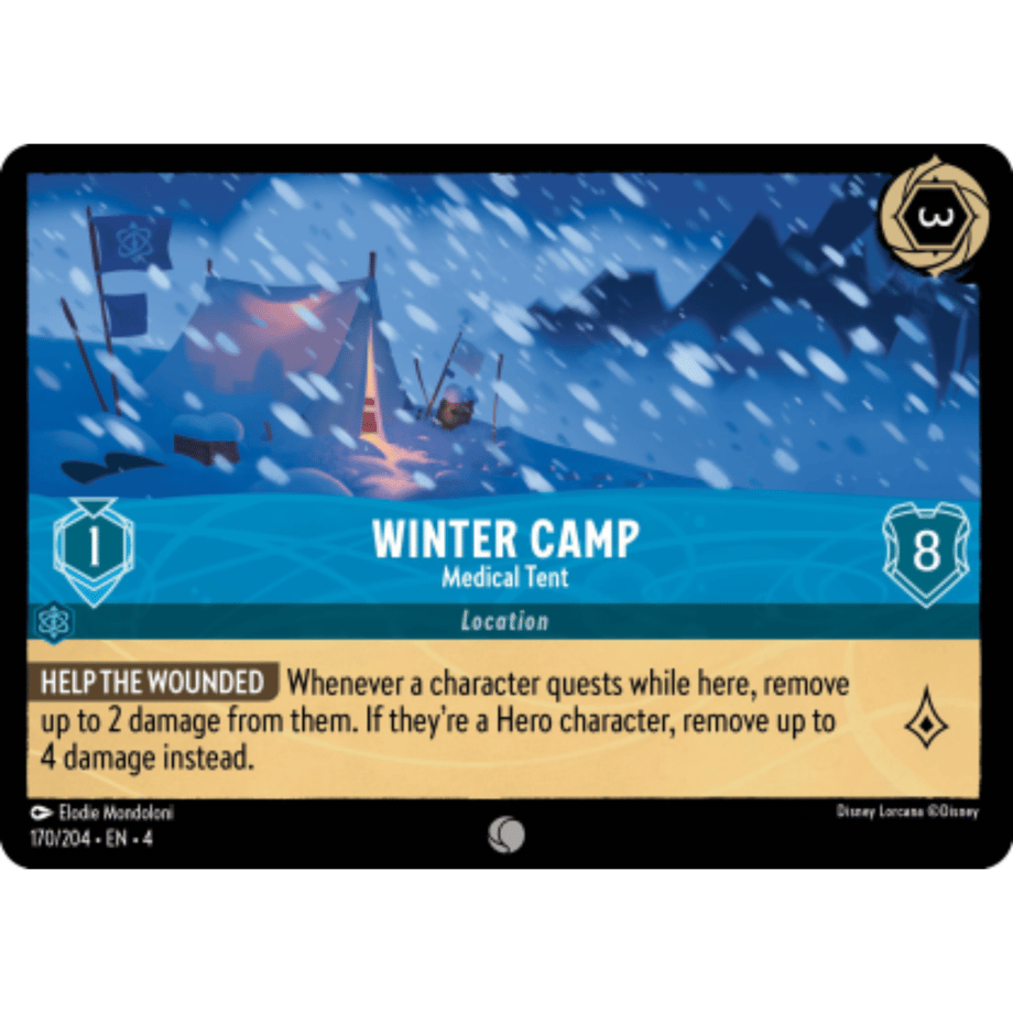 LORCANA ウィンターキャンプ 【コモン】 / Winter Camp (Medical Tent) - 170/204-EN-4