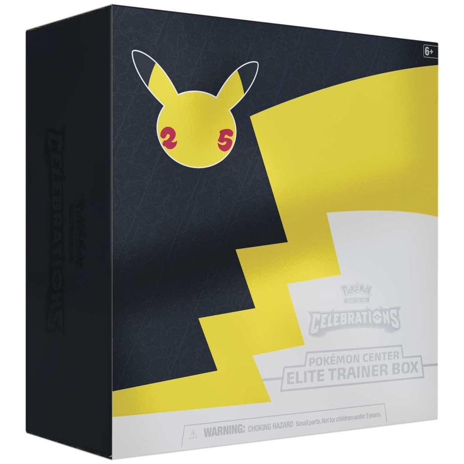 Pokémon Center Exclusive Celebrations Elite Trainer Box