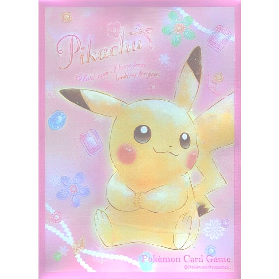 [Rose] Japanese Pokemon Center Exclusive Jewel Pikachu Sleeve (2019)