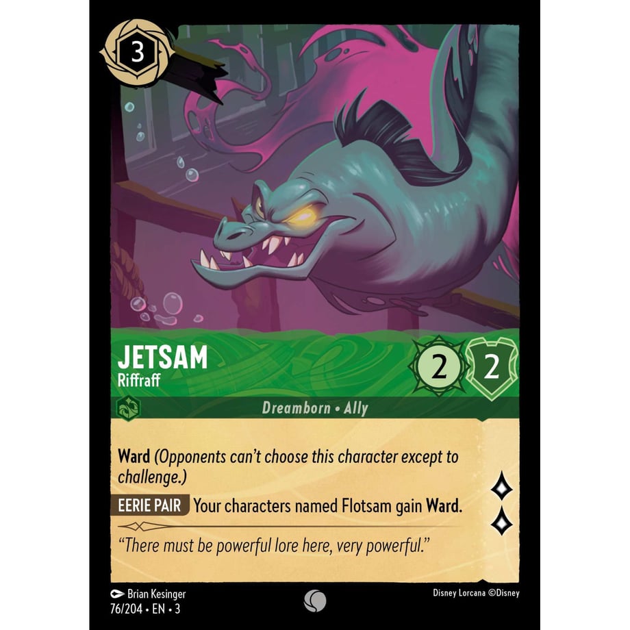 LORCANA Jetsam (Riffraff) - 76/204-EN-3