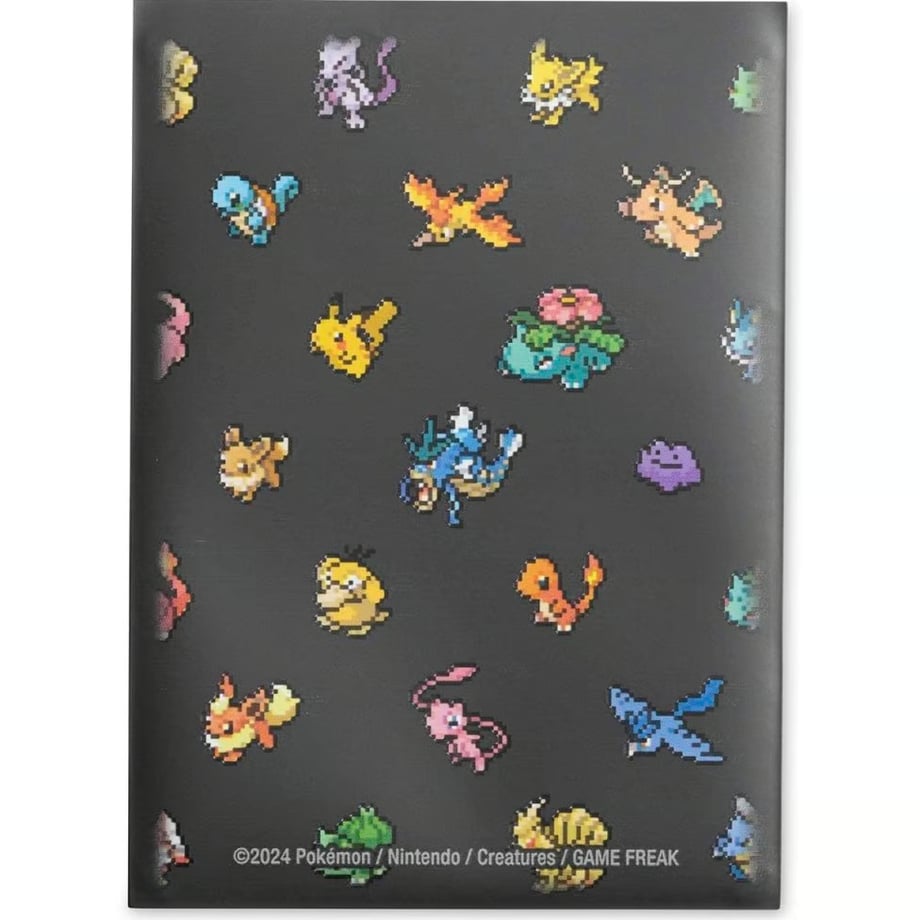 Pokémon Card Pokémon Pixels Sleeves (65 cards)