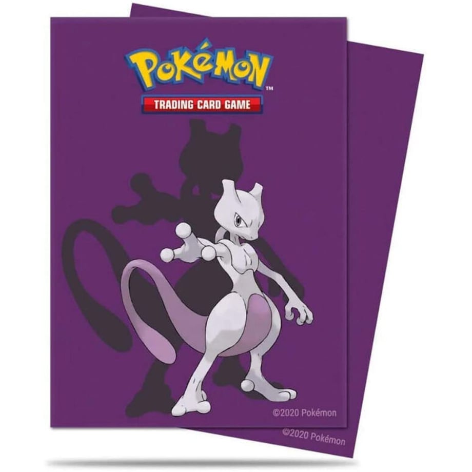 Pokemon Card Ultra Pro Card Sleeves (65 cards) [Mewtwo]