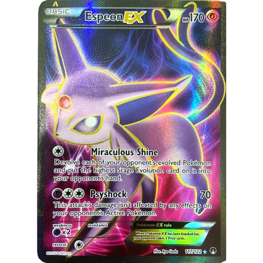 Espeon EX [SR] - BREAKpoint (117/122)