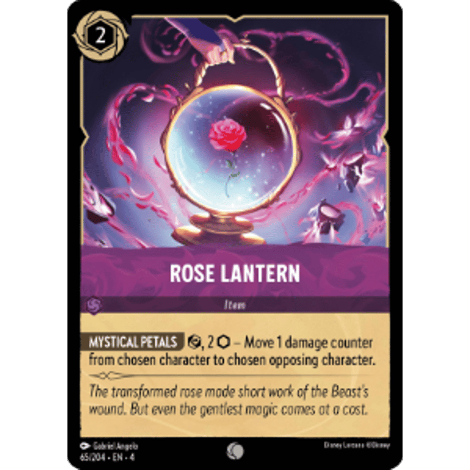 LORCANA Rose Lantern [Rare] / Rose Lantern - 65/204-EN-4