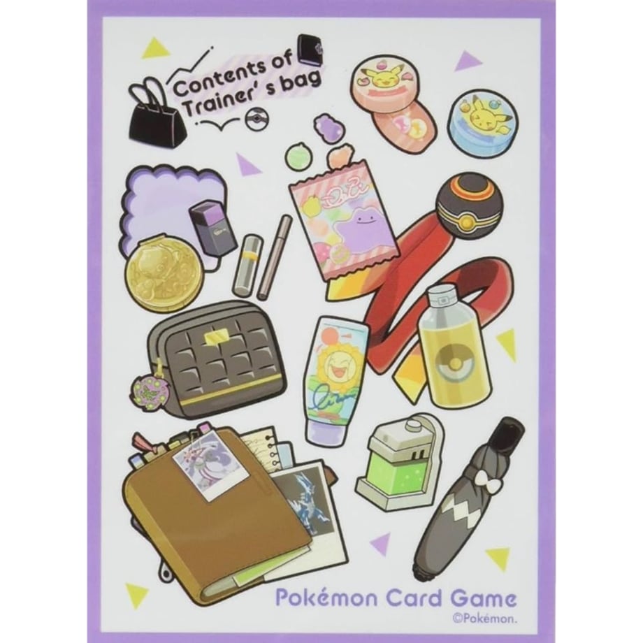 [Rose] Japanese version Poke Center exclusive Contents of Trainer's bag PL (2020)