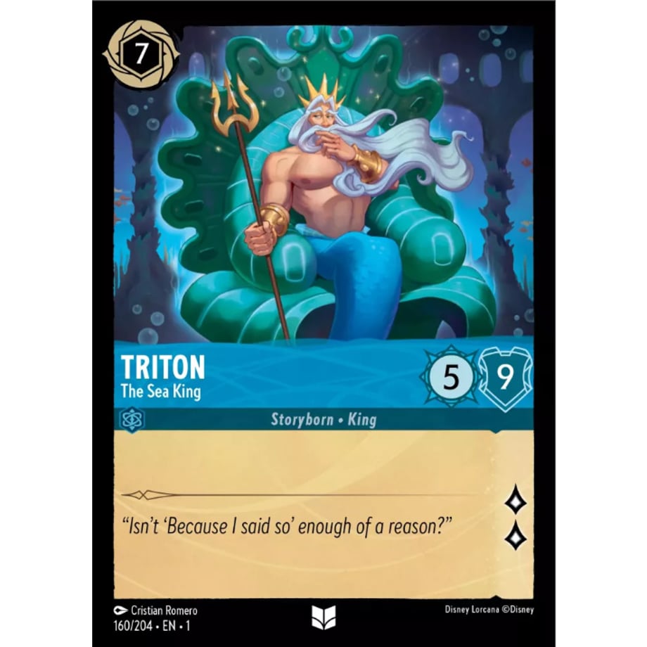 LORCANA Triton (The Sea King) - 160/204-EN-1